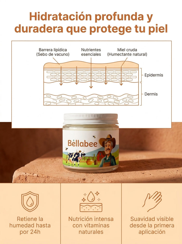 Bellabee Bálsamo de Sebo y Miel 10