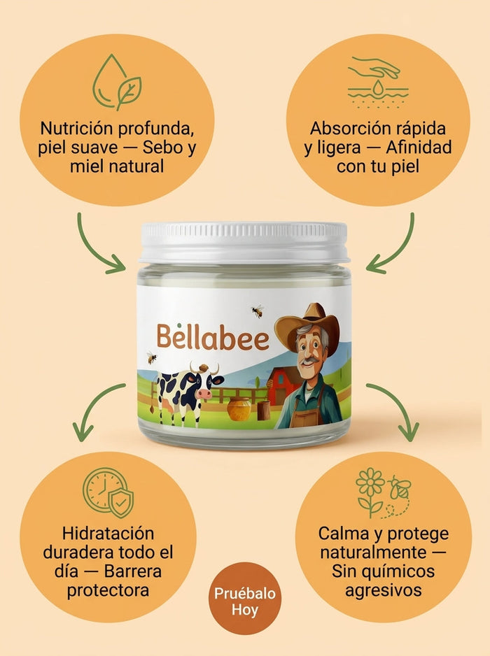 Bellabee Bálsamo de Sebo y Miel 3